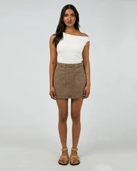 Becca Skirt - Cocoa