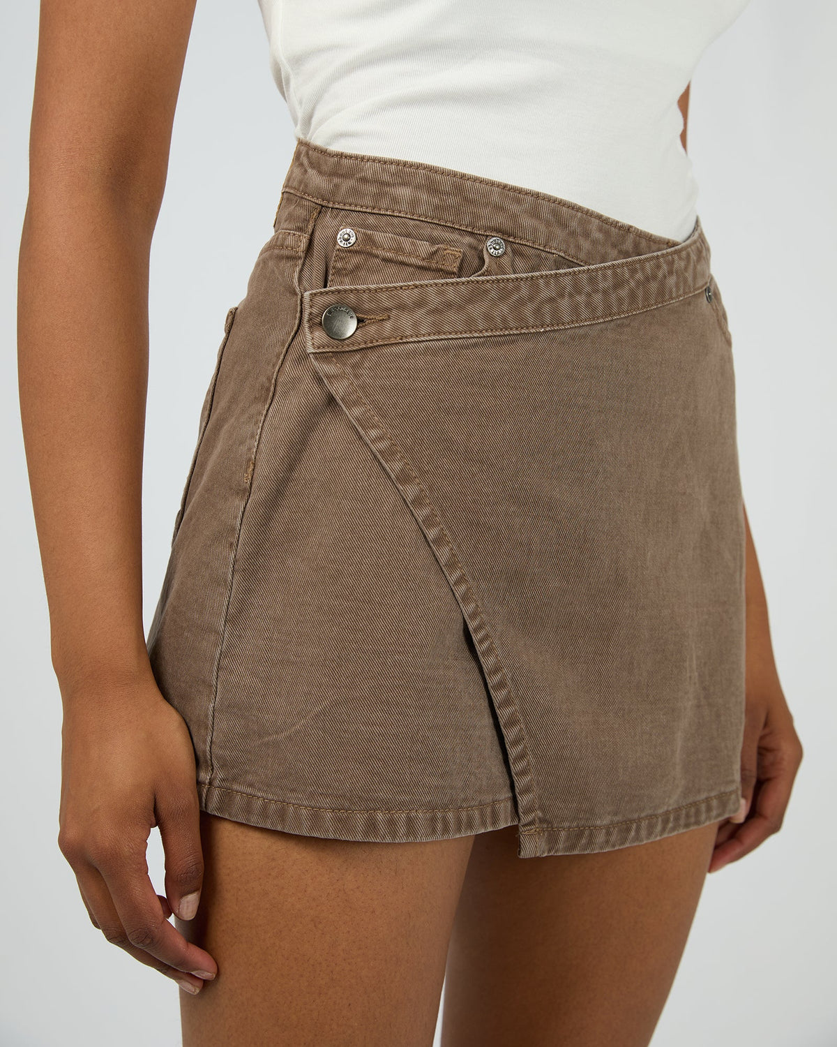 Lenni Mini Skort - Cocoa