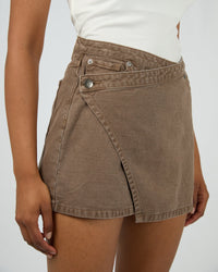 Lenni Mini Skort - Cocoa