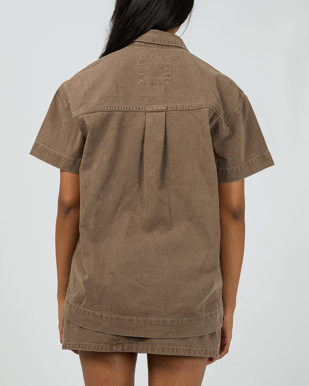 Simi Denim Shirt - Cocoa