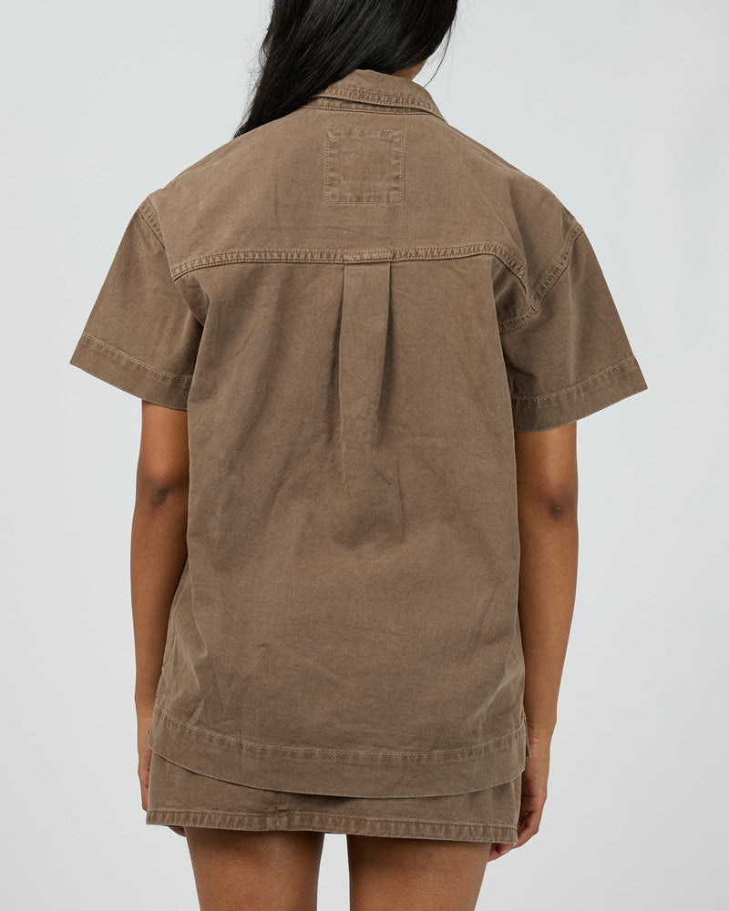 Simi Denim Shirt - Cocoa
