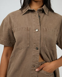 Simi Denim Shirt - Cocoa