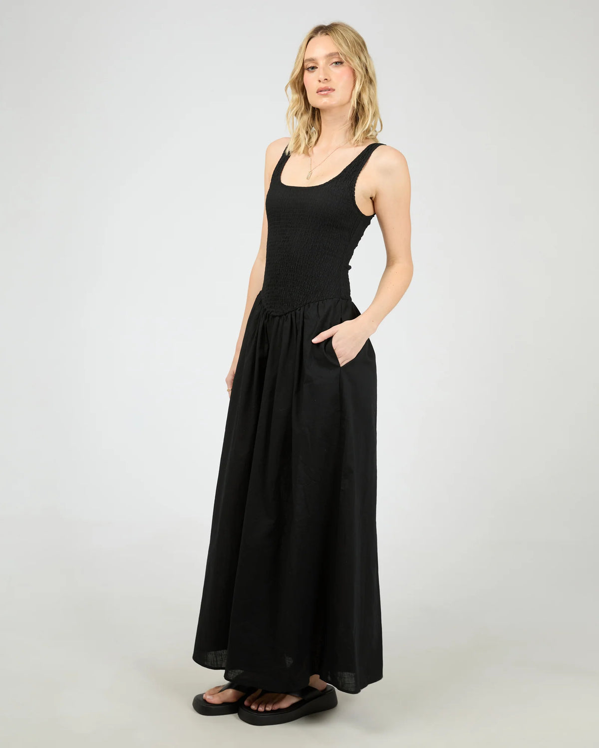 Essential Maxi Dress Black