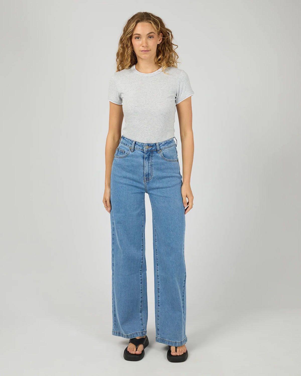 AAE Layers Tee - Grey Marle