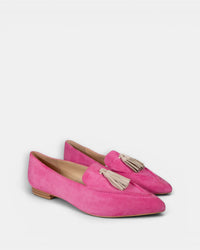 Luna Sole Palace Fuchsia/Pale Pink Suede