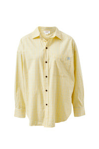 Peta Oversized Shirt -Sun Faded Check