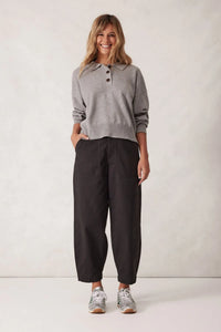 The Weekender Pant - Washed Black