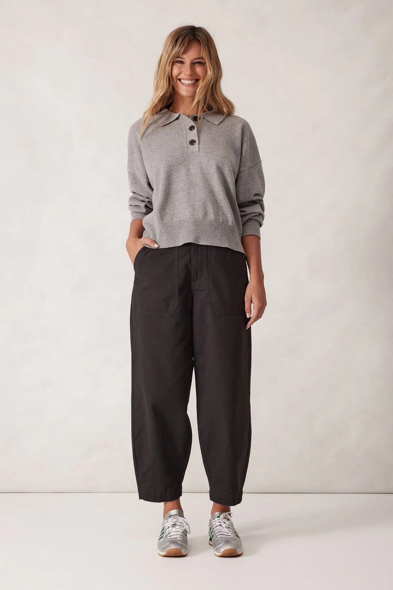 The Weekender Pant - Washed Black
