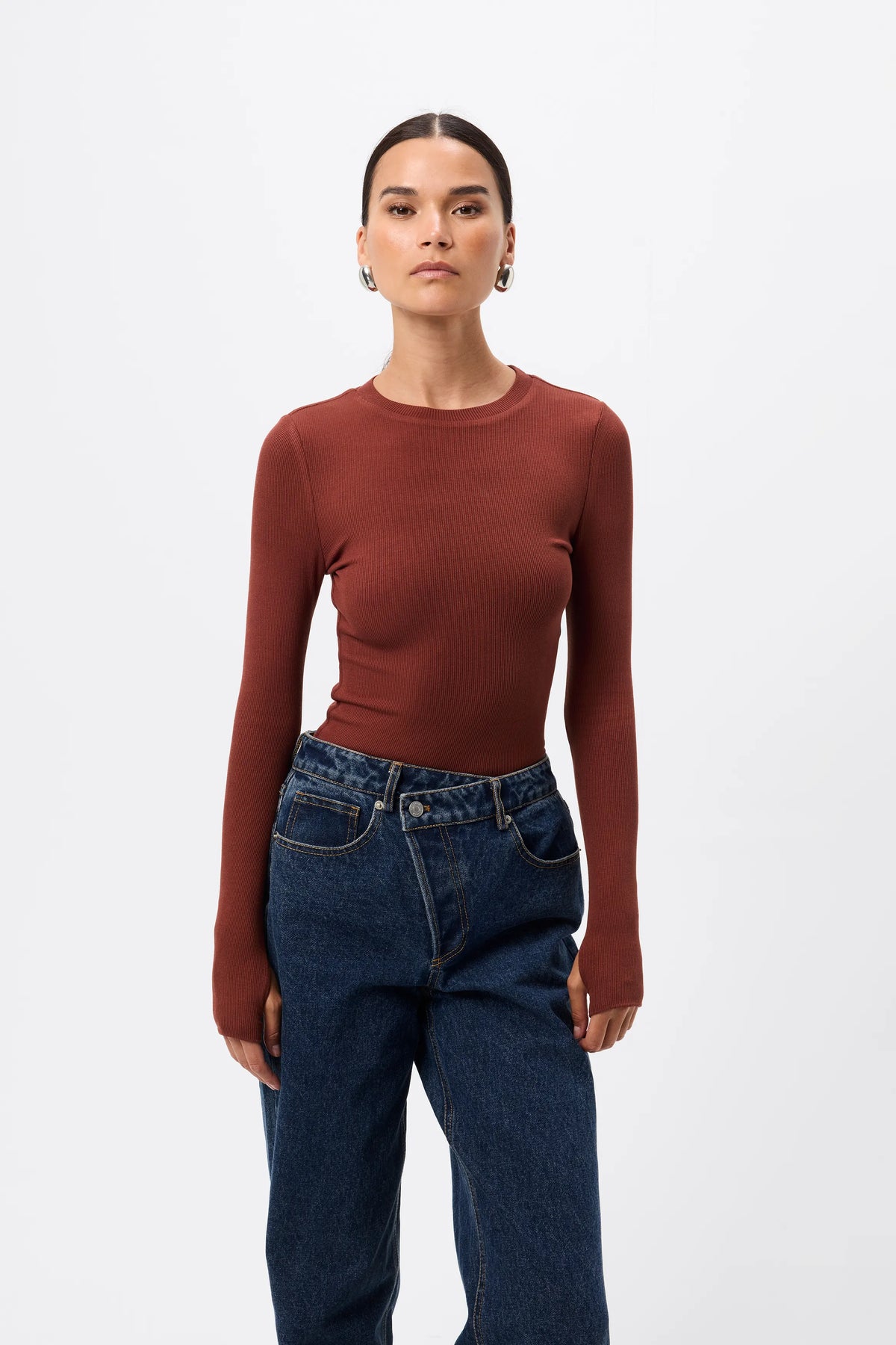 Brooklyn Top - Rust