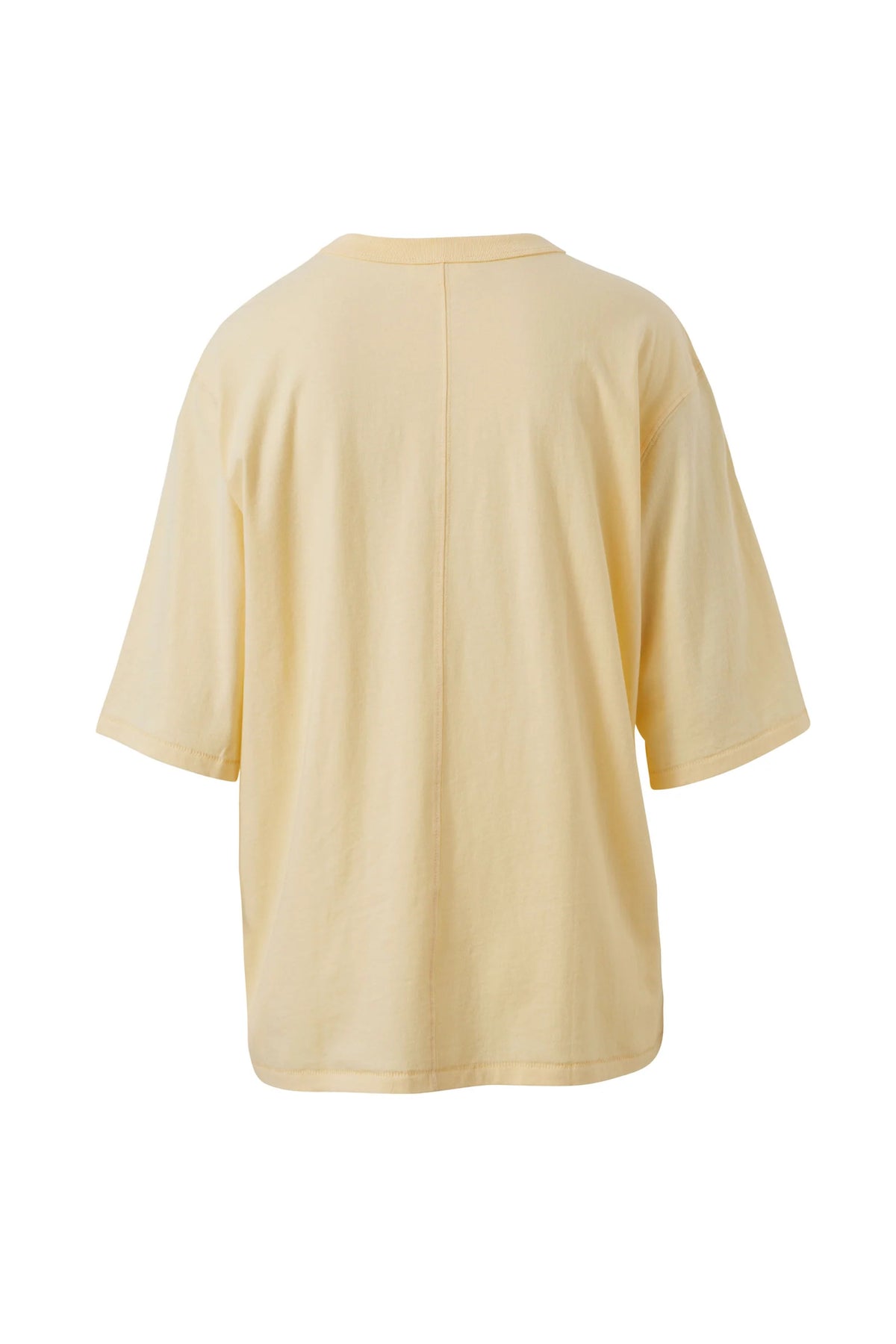 Luna Oversized Tee - Butter/Golden Hour