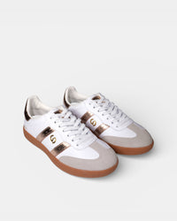 Goodsole 2001 Parallel - White/Gold Leather