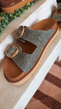 Luna Sole Avery - Khaki Raffia