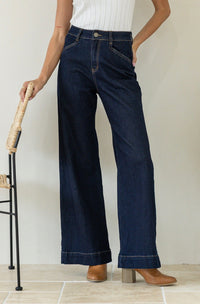 Sutton Stretch Jeans - Indigo Wash Denim