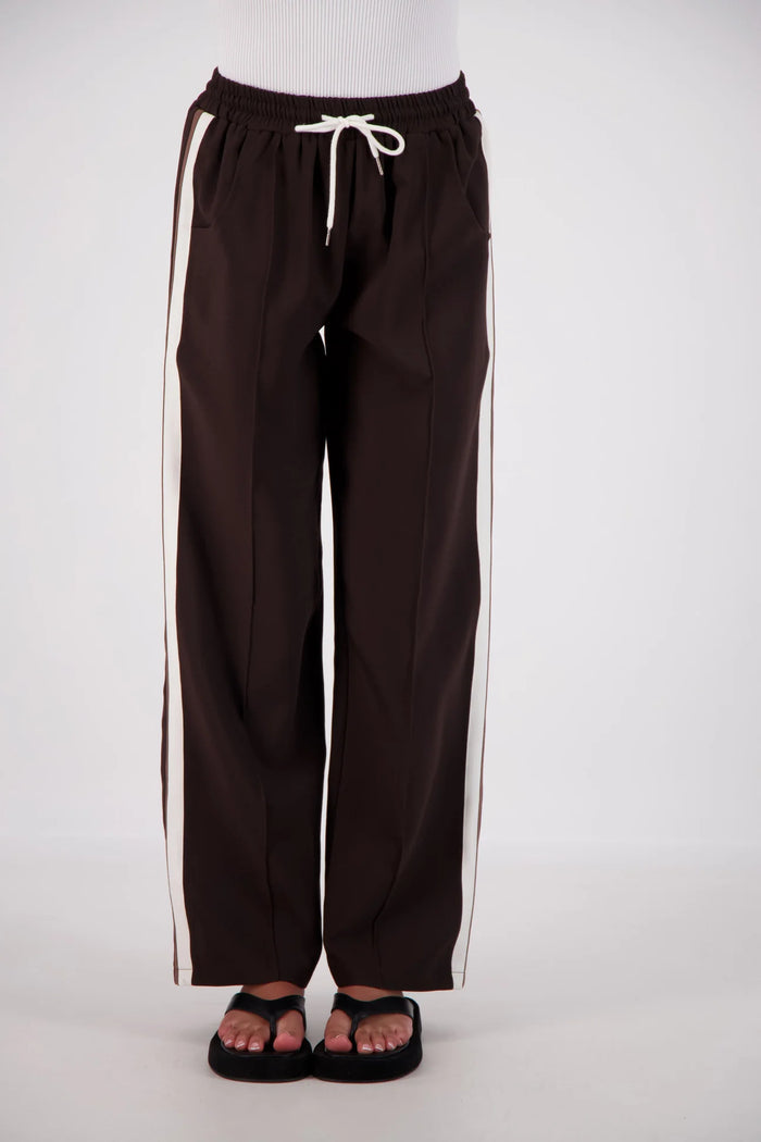 Cassis Trouser - Dark Brown