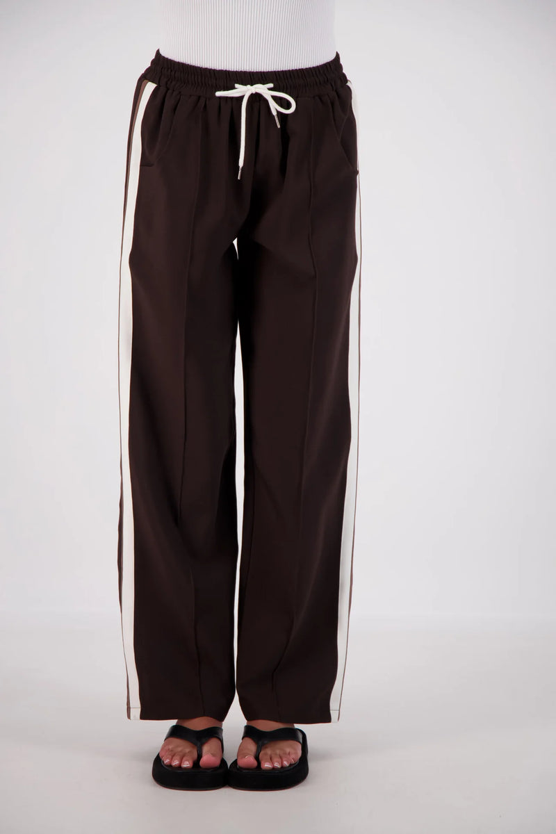 Cassis Trouser - Dark Brown