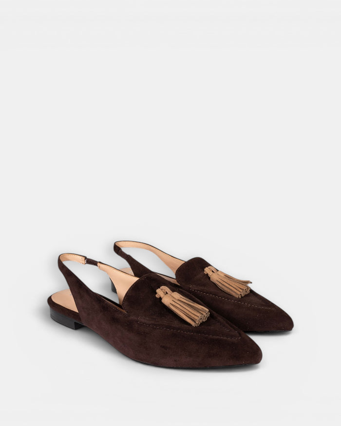 Luna Sole Piper - Chocolate/Brown Suede