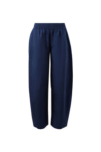 Bella Barrel Pant - True Navy
