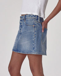 90s Relaxed Mini Skirt - Lennon Vintage