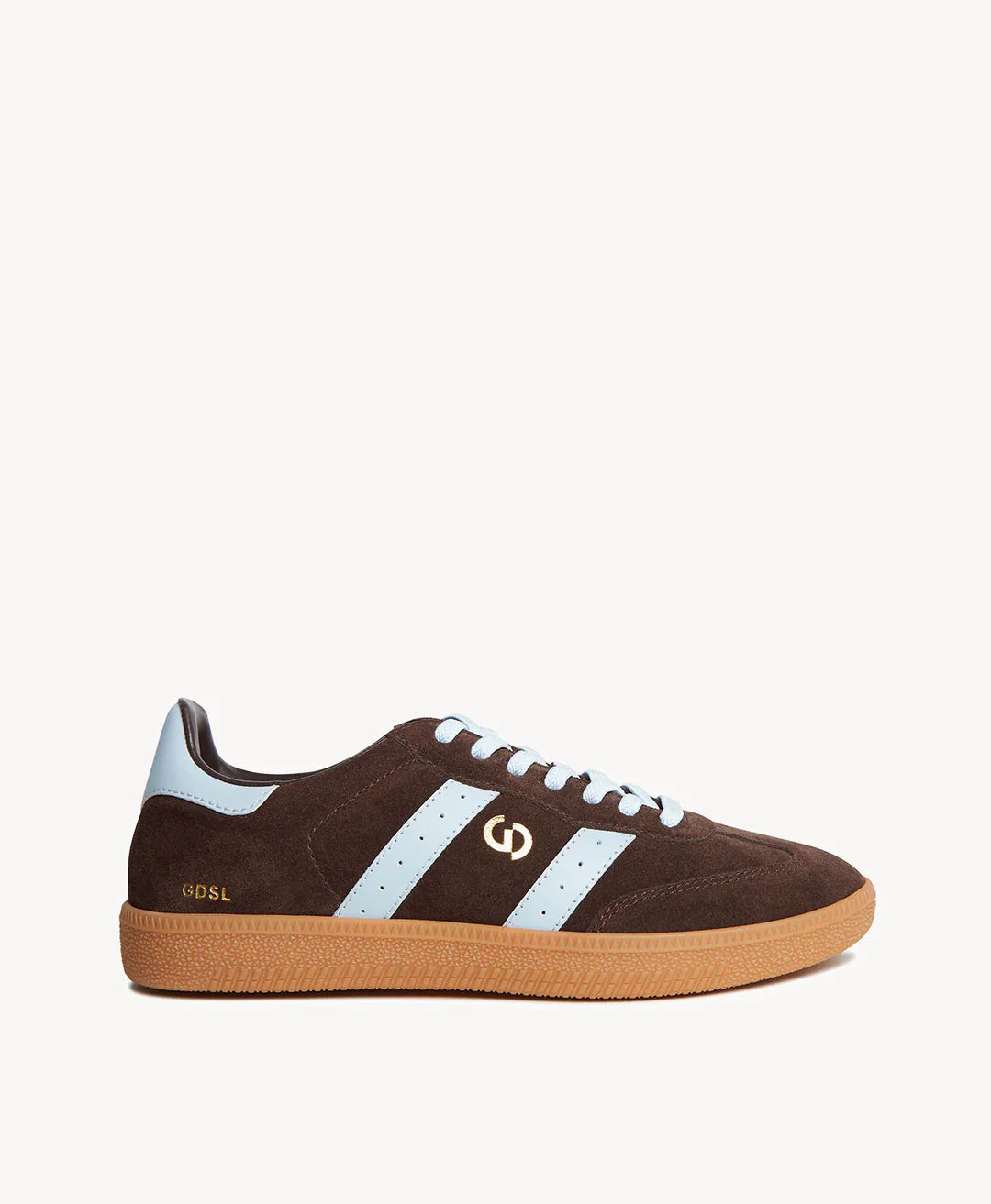 Goodsole 2001 Parallel - Espresso Suede/ Powder Blue Leather