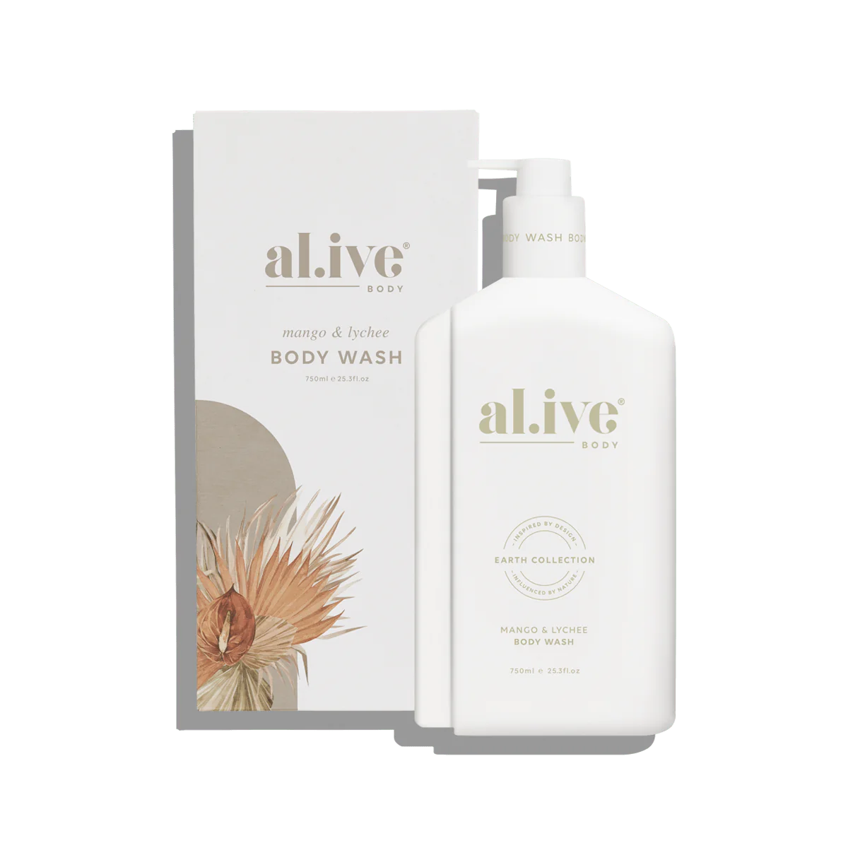 750ml Body Wash - Mango & Lychee