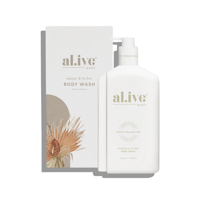 750ml Body Wash - Mango & Lychee