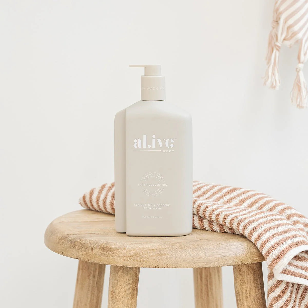 750ml Body Wash - Sea Cotton & Coconut