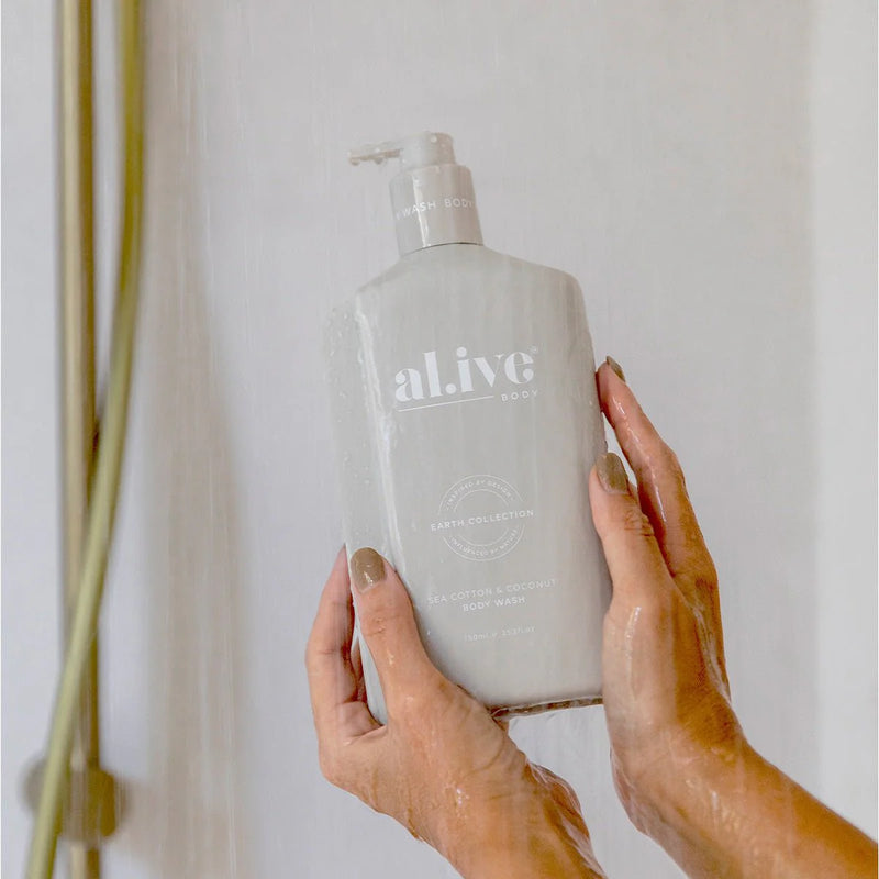 750ml Body Wash - Sea Cotton & Coconut