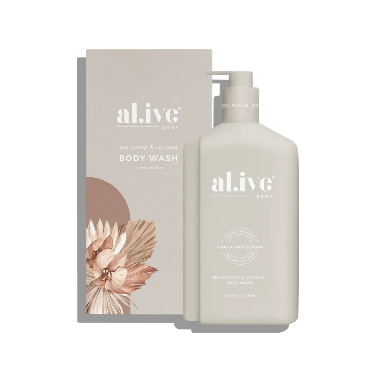 750ml Body Wash - Sea Cotton & Coconut