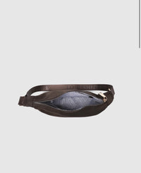Sylvia Nylon Crossbody Bag - Chocolate