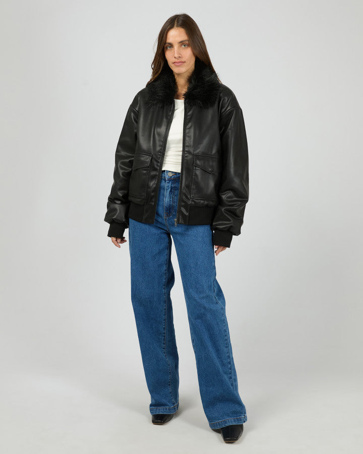 Taya Bomber - Black