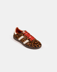 Goodsole 2001 Parallel - Leopard/Ivory Pony (Red Laces)