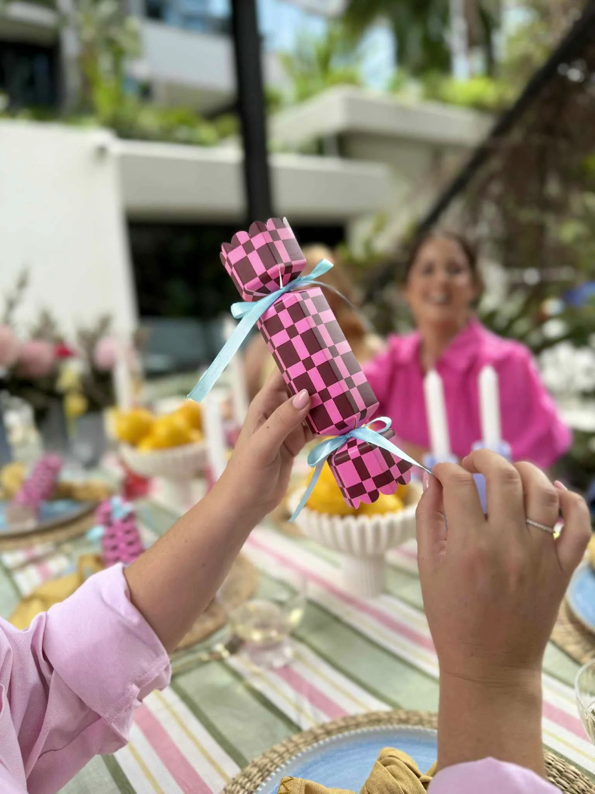 Bon Bons - Pink and Brown