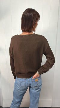 Victoria Jumper - Chocolate