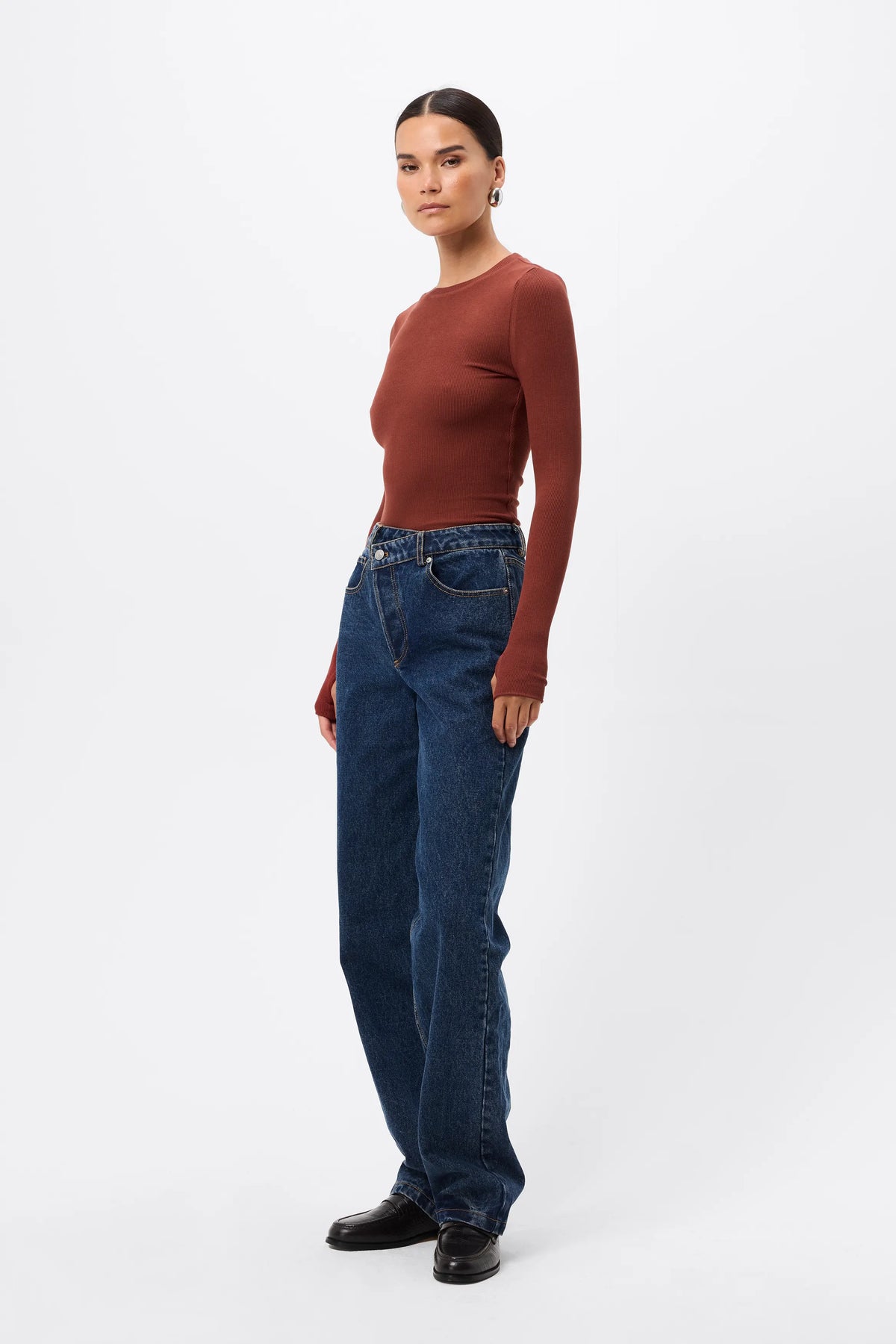 Brooklyn Top - Rust