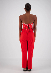 Panarea Trackpant - Red