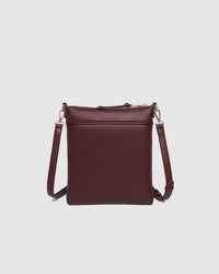 Cressida Crossbody Bag - Burgundy