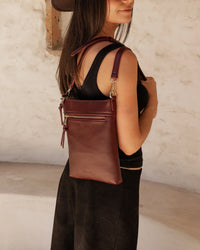 Cressida Crossbody Bag - Burgundy