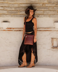 Cressida Crossbody Bag - Burgundy