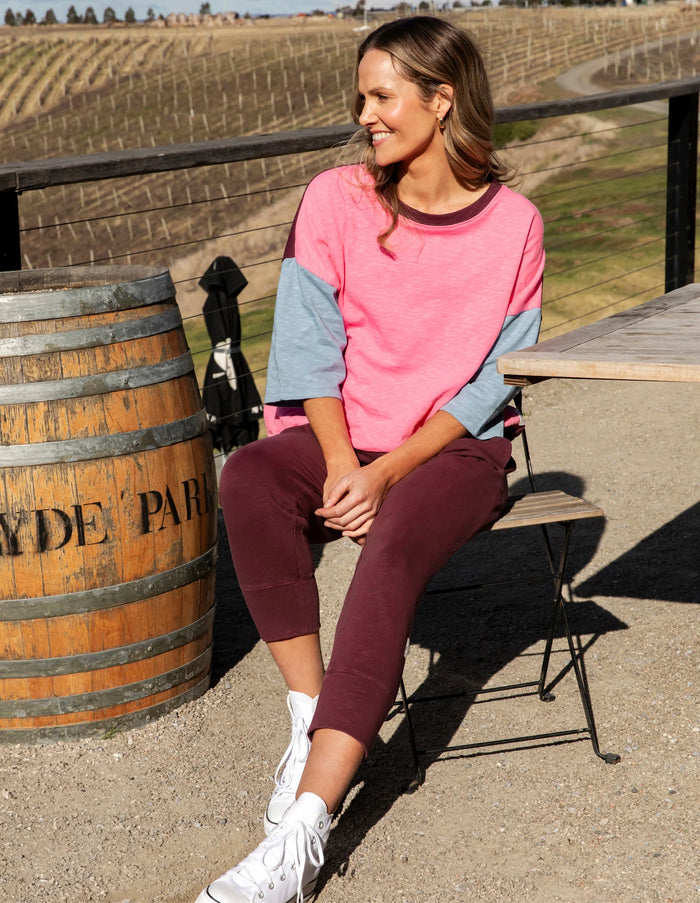 Brunch Pant - Merlot