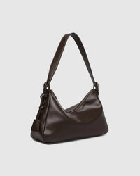 Roxanne Shoulder Bag - Chocolate. Louenhide