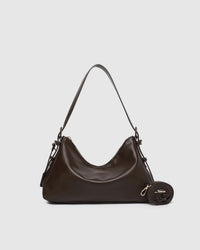 Roxanne Shoulder Bag - Chocolate. Louenhide