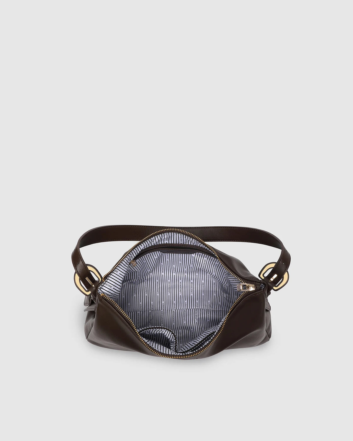 Roxanne Shoulder Bag - Chocolate. Louenhide