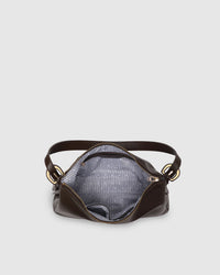 Roxanne Shoulder Bag - Chocolate. Louenhide