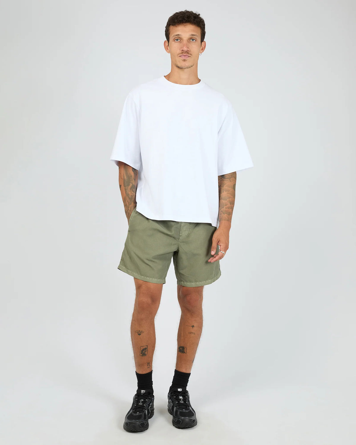 Illusion Short - Vintage Khaki