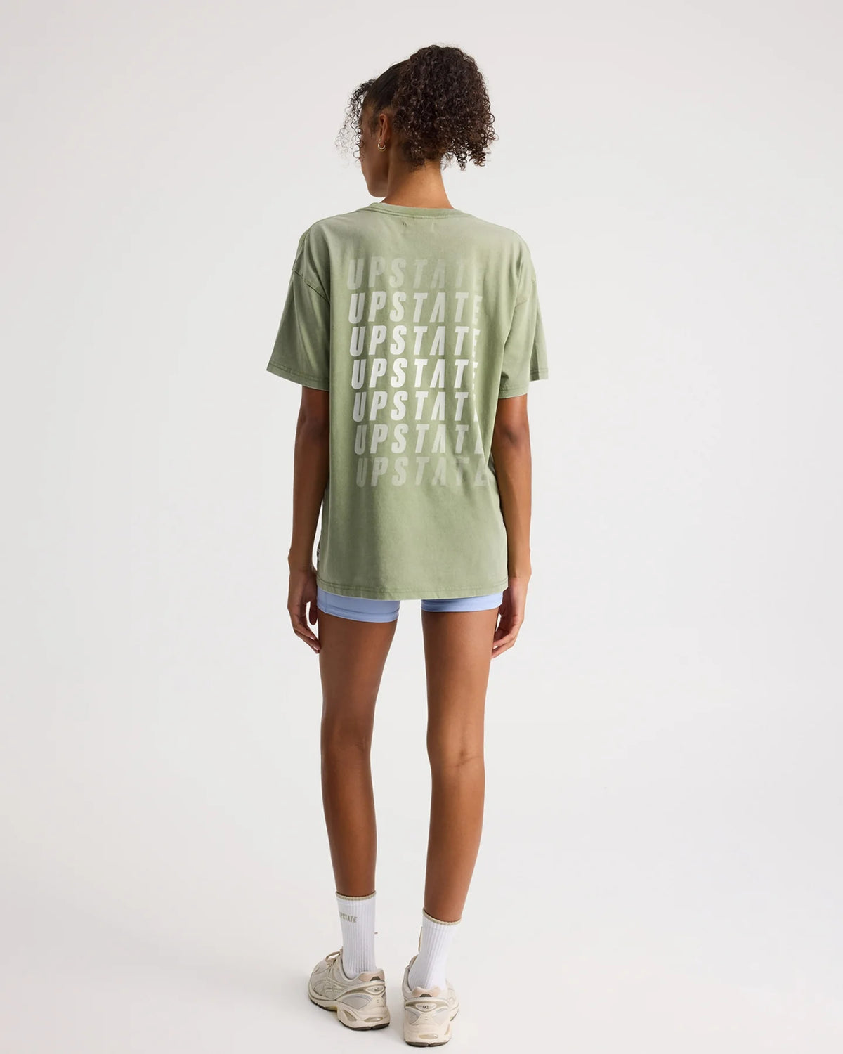 Thrive Tee - Olive Snow Fade
