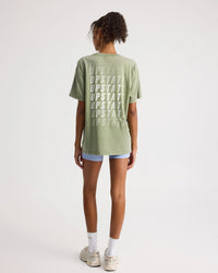 Thrive Tee - Olive Snow Fade