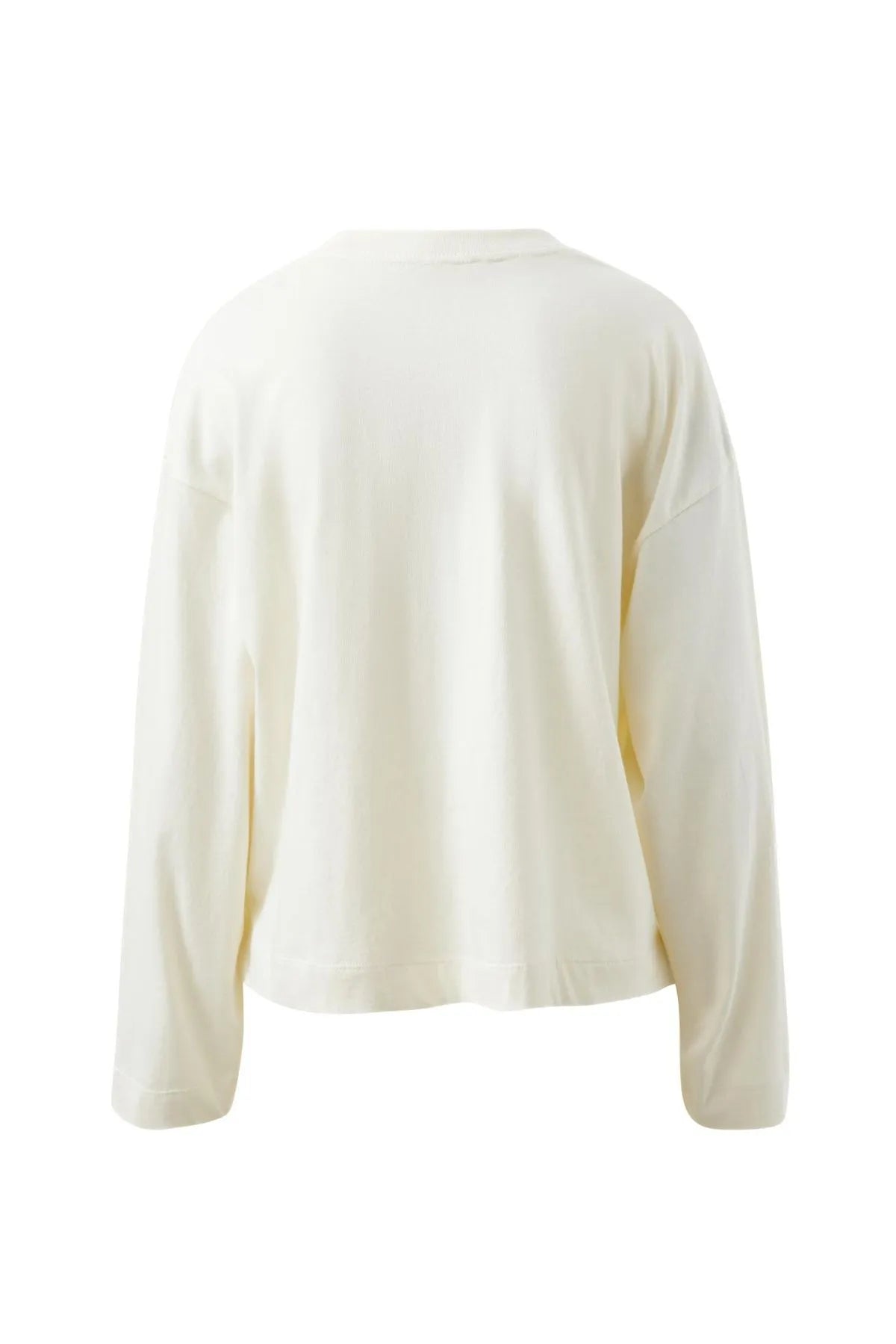 Beau Long Sleeve Slouchy Tee - Shell/La Mer