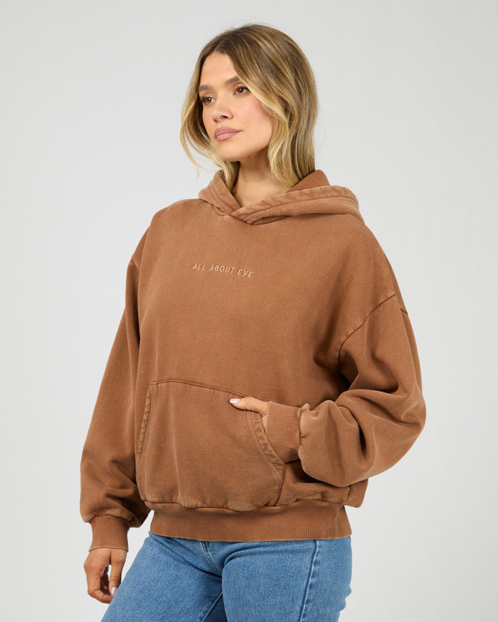 AAE Washed Box Hoodie - Cinnimon