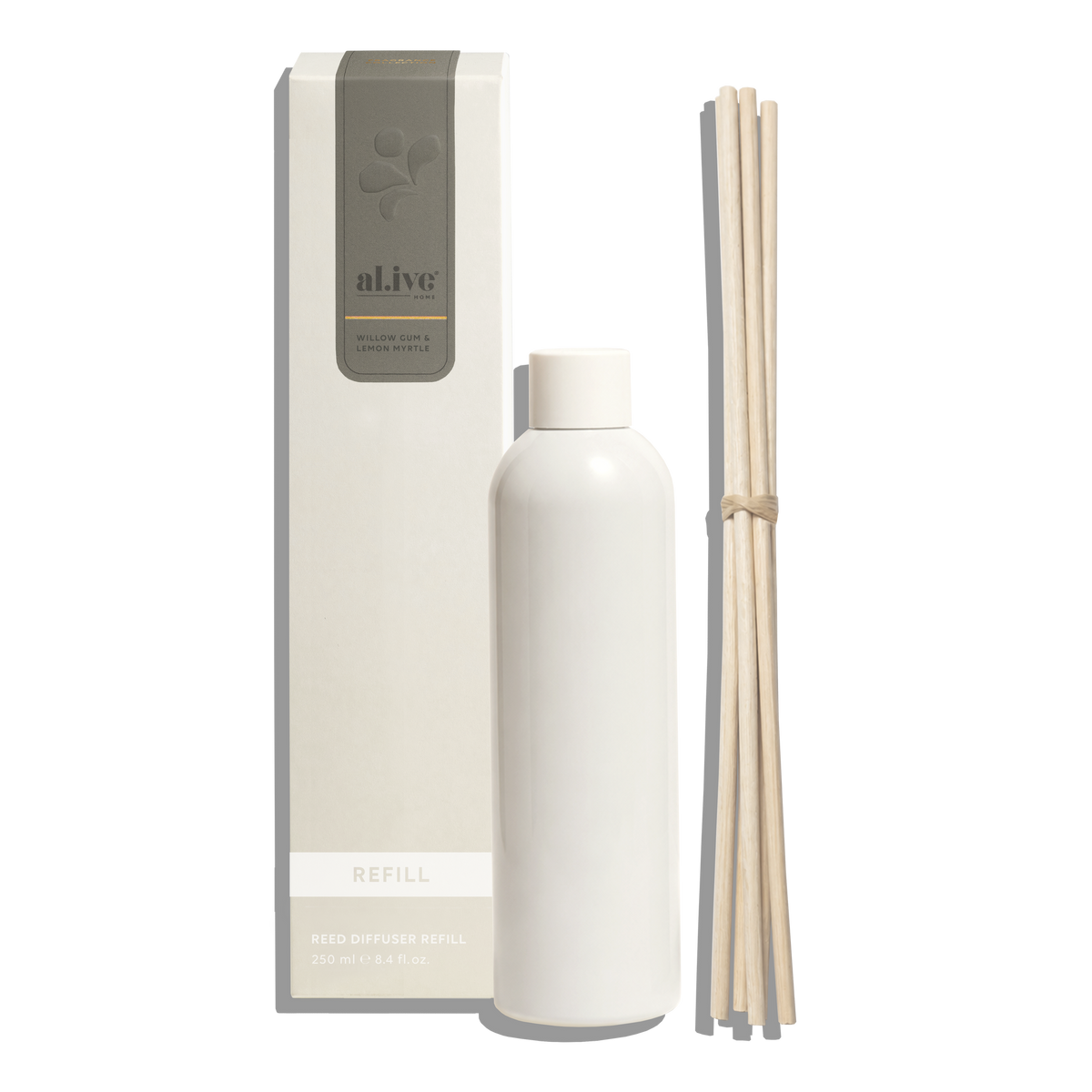 Reed Diffuser Refill - Willow Gum & Lemon Myrtle