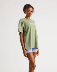 Thrive Tee - Olive Snow Fade